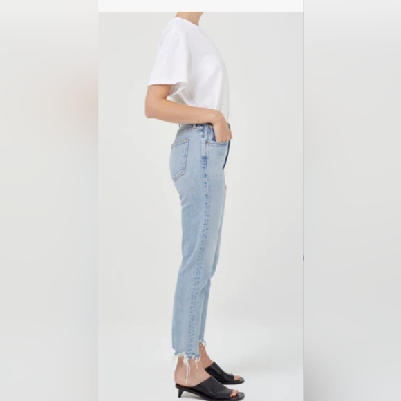 AGOLDE Merrell Jean 90s Mid Rise Sraight. - Picture 2 of 8